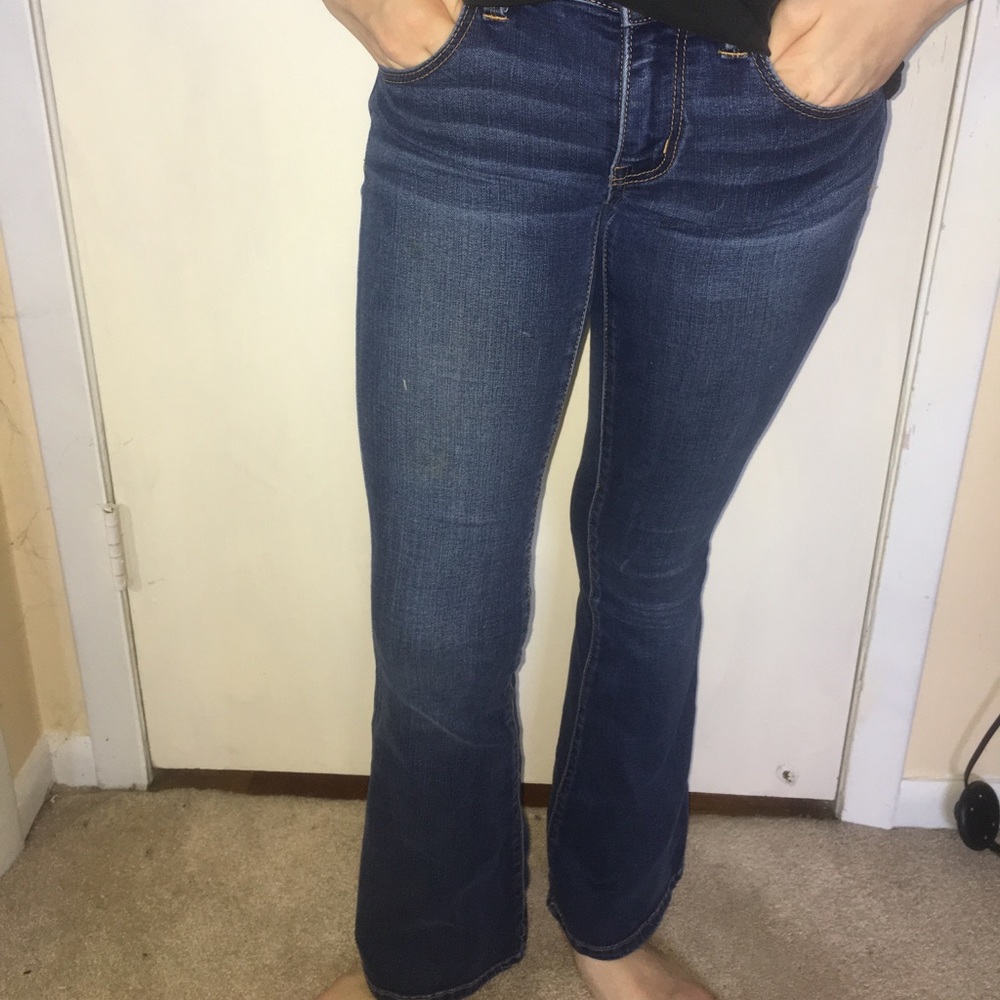 AE EUC Flare Jeans, sz 0